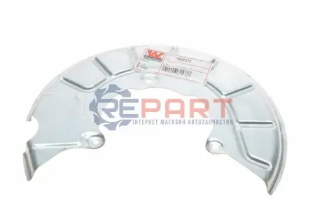 Захист диска гальмівного (переднього) (R) VW Caddy 03 Van Wezel 7622372