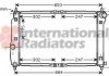 Радиатор охлаждения CHEVROLET AVEO (T250, T255) (05-) 1.4 i 16V (выр-во) Van Wezel 81002067 (фото 1)