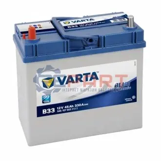 45Ач Blue Dynamic АЗИЯ B33 (1) VARTA 545 157 033 Купити в Україні