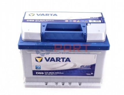 Стартерная батарея (аккумулятор) VARTA 560409054 3132 (фото 1)