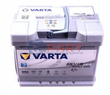 Аккумулятор VARTA 560901068D852 (фото 1)