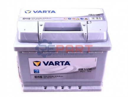Стартерна батарея (акумулятор) VARTA 563400061 3162 (фото 1)