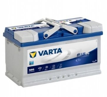 Стартерная батарея (аккумулятор) VARTA 580500080 D842 (фото 1)
