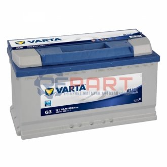 Аккумулятор 95Ah-12v BD(G3) (353х175х190),R,EN800 VARTA 595 402 080