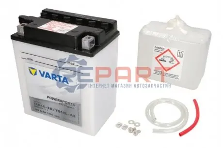 Акумулятор VARTA YB14LA2VARTAFUN Купити в Україні