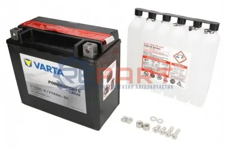 Акумулятор VARTA YTX20LBSVARTAFUN Купити в Україні