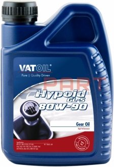 Трансмиссионное масло Hypoid GL-5 80W-90 минеральное 1 л VATOIL 50078