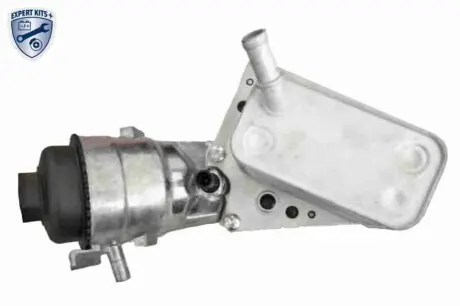 Масляний радіатор (з корпусом масляного фільтра) CADILLAC BLS FIAT CROMA OPEL ASTRA H, ASTRA H GTC, SIGNUM, VECTRA C, VECTRA C GTS, ZAFIRA B SAAB 9-3 1.9D 04.04 VEMO V40602135