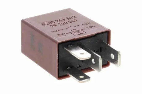 Реле (12V, 25A) DACIA DUSTER, SANDERO OPEL MOVANO B RENAULT CLIO I, CLIO II, CLIO III, ESPACE II, ESPACE III, ESPACE IV, GRAND SCENIC II, GRAND SCENIC III, LAGUNA, LAGUNA I, LAGUNA II 05.90 VEMO V46710004