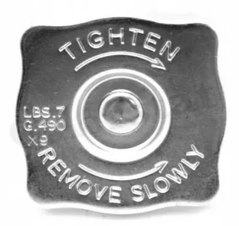 Фото Кришка радіатора Vernet (RC0044) зображення 1