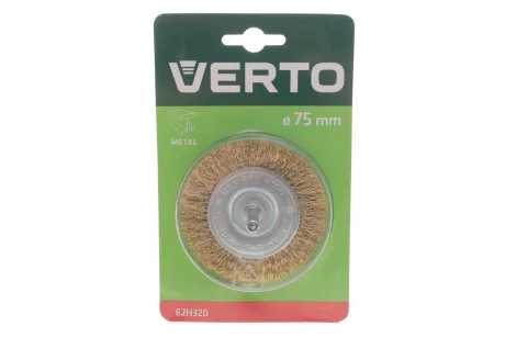 Щітка дискова Ø75 мм VERTO 62H320
