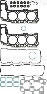Комплект прокладок двигуна (верх) DODGE DAKOTA, DURANGO, NITRO, RAM, RAM 1500 JEEP CHEROKEE, COMMANDER, GRAND CHEROKEE III, LIBERTY 3.7 06.01 VICTOR REINZ 021002001