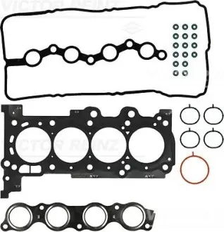 Комплект прокладок двигуна (верх) HYUNDAI I20 ACTIVE, I20 II, I20 III, I30 KIA CEE'D, PRO CEE'D 1.4 01.14 VICTOR REINZ 02-11294-01 Купити в Україні