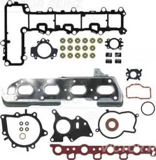 Комплект прокладок двигуна (верх) DS DS 4, DS 5, DS 7 CITROEN C4 GRAND PICASSO II, C4 II, C4 PICASSO II, C4 SPACETOURER, C5 AIRCROSS, C5 III, DS4, DS5, GRAND C4 SPACETOURER 2.0D/2.2D 04.09 VICTOR REINZ 02-12453-01