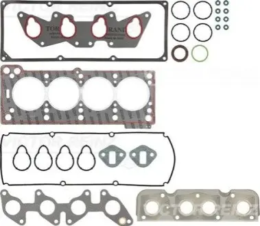 Комплект прокладок двигуна (верх) DACIA SOLENZA, SUPERNOVA RENAULT CLIO II, KANGOO, KANGOO EXPRESS, MEGANE I, MEGANE I CLASSIC, MEGANE SCÉNIC 1.4 01.96 VICTOR REINZ 023162002