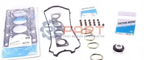 Фото 1 — Комплект прокладок (верхній) Renault Kangoo 1.2 16V 01-, D4F 708/722/728/730/732/740/742/772 VICTOR REINZ (023374003) Фото Комплект прокладок (верхній) Renault Kangoo 1.2 16V 01-, D4F 708/722/728/730/732/740/742/772 VICTOR REINZ (023374003) зображення 1
