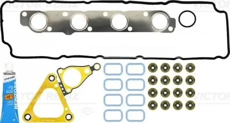 Комплект прокладок двигуна (верх) FORD TRANSIT LAND ROVER DEFENDER 2.4D 01.00-02.16 VICTOR REINZ 023375805 Купити в Україні