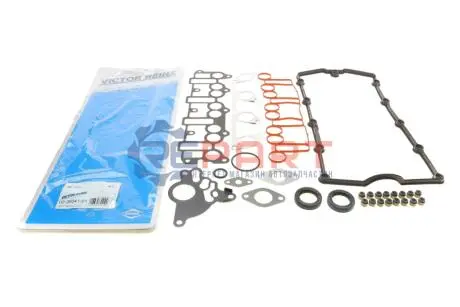 Комплект прокладок двигуна (верх) AUDI A3 CHRYSLER SEBRING DODGE AVENGER, CALIBER JEEP COMPASS, PATRIOT MITSUBISHI GRANDIS, OUTLANDER II SEAT ALTEA, ALTEA XL, LEON, TOLEDO III 2.0D 02.03 VICTOR REINZ 02-36041-01 Купити в Україні