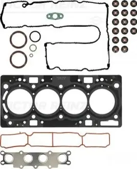 Комплект прокладок двигуна (верх) VOLVO S60 II, S80 II, V40, V60 I, V70 III FORD C-MAX II, FIESTA VI, FOCUS III, GALAXY II, GALAXY MK II, GRAND C-MAX, KUGA II, MONDEO IV, S-MAX 1.6/1.6ALK 04.10 VICTOR REINZ 02-37985-01 Купити в Україні