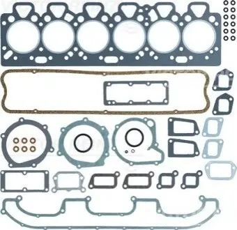 Комплект прокладок двигуна (верх) URSUS 3110 ALBAJAR 10, 420, 4420, 4480, 5000 AVELING-BARFORD 112, 150, 175, 185, 200, 230, AM100A, LG, LG3, PM, TS150, TS175, TS185, TS200, TS230 VICTOR REINZ 024182001