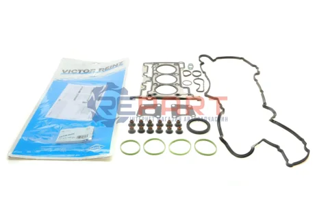 Комплект прокладок двигуна (верх) FORD B-MAX, C-MAX II, ECOSPORT, FIESTA VI, FIESTA VII, FOCUS III, GRAND C-MAX, MONDEO V, PUMA, TOURNEO CONNECT V408 NADWOZIE WIELKO 1.0/1.0H 02.12 VICTOR REINZ 024317001 Купити в Україні