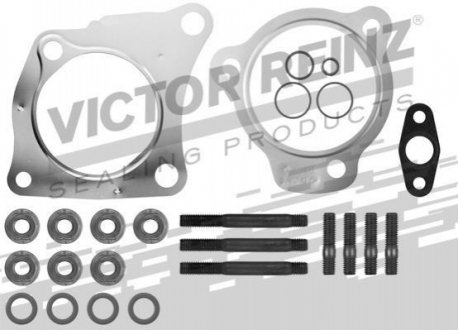 Випускний колектор, набір прокладок RENAULT MEGANE CC 2.0 10- VICTOR REINZ 041016801