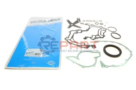 Комплект прокладок двигуна (низ) AUDI A4 B5, A4 B6, A4 B7, A6 C5, A8 D2, ALLROAD C5 SKODA SUPERB I VW PASSAT B5, PASSAT B5.5 2.5D 01.97-03.08 VICTOR REINZ 083171701 Купити в Україні