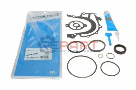 Комплект прокладок двигуна (низ) VW CRAFTER 30-35, CRAFTER 30-50 2.5D 04.06-05.13 VICTOR REINZ 083844301 Купити в Україні