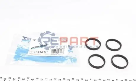Прокладка колектора впускного VW Caddy 1.4-1.6 95-04 (к-кт) VICTOR REINZ 117754201 Купити в Україні