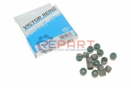 Сальник клапана (впуск/випуск) Renault Master 2.5dci 01- (к-кт 16шт) VICTOR REINZ 123130601 Купити в Україні