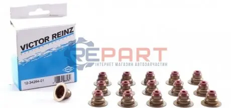 Сальник клапана (впуск/випуск) Opel (Z20NE/Z22SE) (к-кт 16шт) VICTOR REINZ 123426401 Купити в Україні
