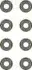 Сальник клапану, комплект TOYOTA 1AD-FTV, 1VD-FTV, 2AD-FHV, 2AD-FTV, 05- VICTOR REINZ (125385402) изображение 1