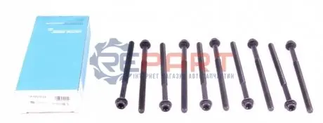 Комплект болтів ГБЦ FORD GALAXY I, GALAXY MK I, SCORPIO I, SCORPIO II, SIERRA II, TRANSIT, TRANSIT TOURNEO 1.9-2.3LPG 04.85-05.06 VICTOR REINZ 143201902 Купити в Україні