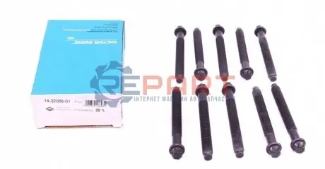 Фото Набор болтов ГБЦ (10шт)) Renault 1.6/1.8 VICTOR REINZ (143208801) изображение 1