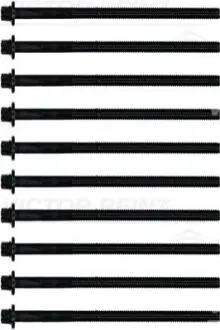 Комплект болтов с головкой системы TORX из черного металла VICTOR REINZ 14-32108-01 Купить в Украине
