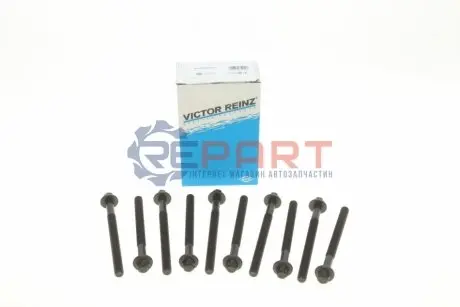 К-кт болтов ГБЦ Renault Kangoo 1.5dCi 00- VICTOR REINZ 143223001 Купить в Украине