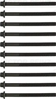 Комплект болтів ГБЦ CITROEN C4, C4 I, C4 PICASSO I, C5 I, C5 II, C8, EVASION, JUMPY I, XSARA, XSARA PICASSO FIAT SCUDO, ULYSSE LANCIA PHEDRA, ZETA PEUGEOT 206, 307, 406, 407, 607 1.8/2.0 01.99 VICTOR REINZ 143223401 Купити в Україні