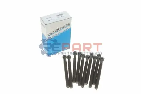 Комплект болтів ГБЦ AUDI A1, A3, A4 ALLROAD B8, A4 B8, A5, A6 C6, A6 C7, Q3, Q5, TT SEAT ALHAMBRA, ALTEA, ALTEA XL, EXEO, EXEO ST, IBIZA IV, IBIZA IV SC, IBIZA IV ST, LEON 1.6D/2.0D 05.03 VICTOR REINZ 143229901 Купити в Україні
