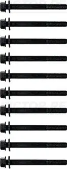 Фото Комплект болтов с шестигранной головкой из черного металла. VICTOR REINZ (14-32355-02) изображение 1