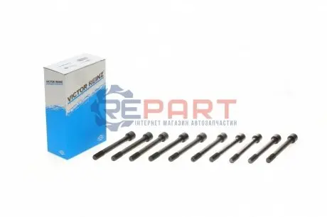 Болти головки (к-кт 10шт.) Hyundai Accent/Kia Rio 1.4/1.6 CVVT 05 VICTOR REINZ 145509601 Купити в Україні