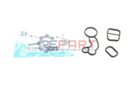 Фото 1 — Прокладка корпуса фільтра оливного BMW 3 (F30/F80)/5 (F10/G30/F90) 2.0D 12- B32/B37/B38/B42/B47 VICTOR REINZ (151004801) Фото Прокладка корпуса фільтра оливного BMW 3 (F30/F80)/5 (F10/G30/F90) 2.0D 12- B32/B37/B38/B42/B47 VICTOR REINZ (151004801) зображення 1