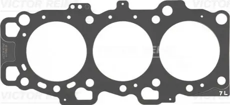 Прокладка ГБЦ Лів (товщина: 0,35мм) HYUNDAI COUPE II, SANTA FÉ I, SONATA IV, TRAJET, TUCSON KIA SPORTAGE II 2.7 09.00-11.10 VICTOR REINZ 611008200 Купити в Україні