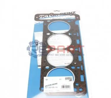 Фото Прокладка ГБЦ MB (M111), Ø91,00mm, 1,75mm VICTOR REINZ (612910510) зображення 1