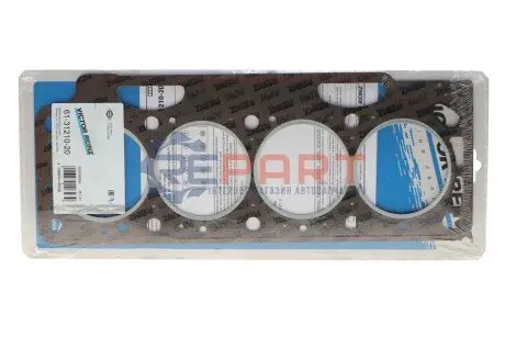 Прокладка ГБЦ Renault Clio/Megane 1.9D 91-, Ø81,00mm, 1.85mm, (3 метки) VICTOR REINZ 613121020 Купити в Україні