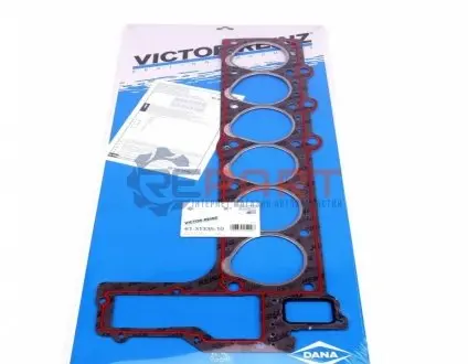 Прокладка ГБЦ BMW 3/5/7 M51 D25/Opel Omega B 2.5 TD 91-03 (3 метки) (1.87mm) Ø80,00mm VICTOR REINZ 613133510 Купити в Україні
