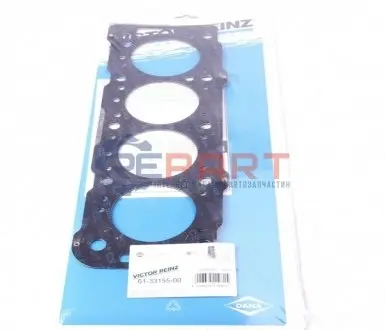 Прокладка ГБЦ Citroen Jumper 1.9TD 94-02 (1 метка) (1.36mm), Ø84,00 mm VICTOR REINZ 613315500 Купити в Україні