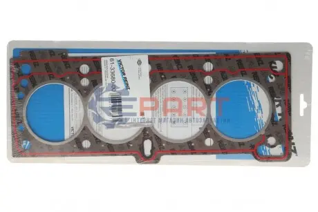 Прокладка ГБЦ Renault Kangoo 1.4i 97-, Ø80,00mm, 1.20mm (K7J/K7M) VICTOR REINZ 613368000 Купити в Україні