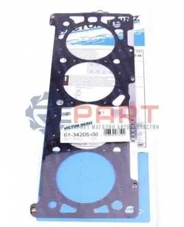 Прокладка ГБЦ (товщина: 0,45мм) CHEVROLET ASTRA, VIVA OPEL ASTRA G, ASTRA H, ASTRA H GTC, CORSA C, MERIVA A, SIGNUM, TIGRA, VECTRA B, VECTRA C, VECTRA C GTS, ZAFIRA A SAAB 9-3 1.8 10.95-02.15 VICTOR REINZ 613420500 Купити в Україні