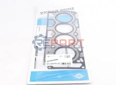 Прокладка ГБЦ (товщина: 0,35мм) FORD FIESTA V, FUSION, KA 1.3 09.96-11.08 VICTOR REINZ 613544500