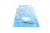 Фото Прокладка ГБЦ Прав (товщина: 1,7мм) MERCEDES C (CL203), C (W203), C (W204), C T-MODEL (S203), C T-MODEL (S204), CLC (CL203), CLK (A209), CLK (C209), CLS (C219), E (A207), E (C207) 3.5/3.5H 06.04 VICTOR REINZ (613637000) зображення 3